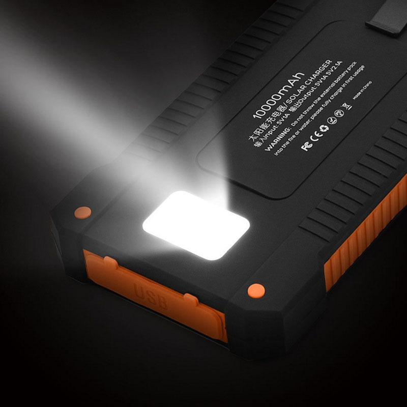 VIVO 500000mAh ソーラーパワーバンク 大容量急 - Solar Emergency Charger のレビューと価格
