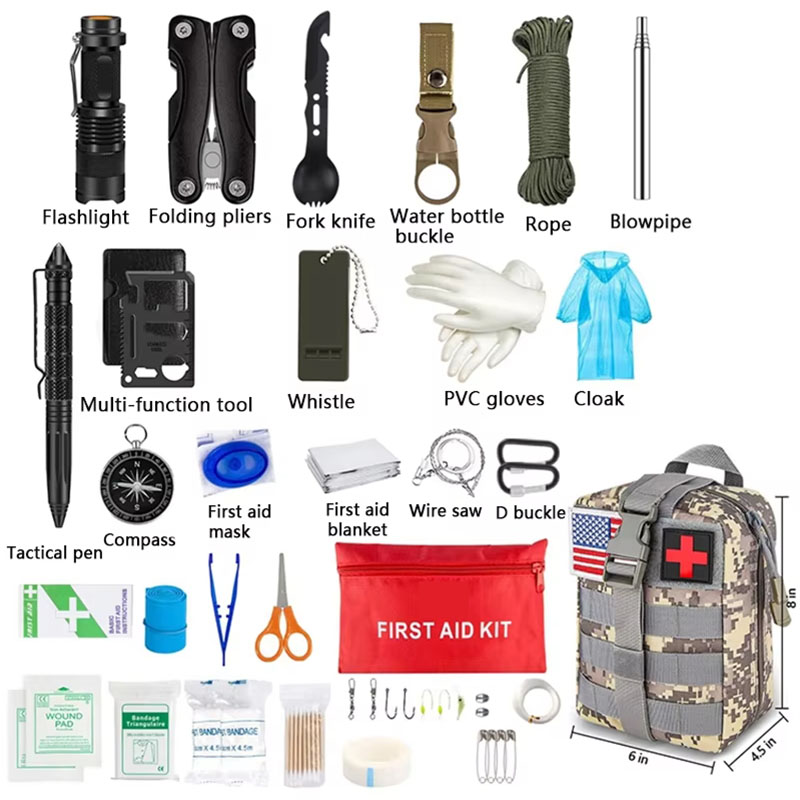 キャンプやハイキング用の応急処置キット,アウトドアギア,緊急 - Bivy Bag Emergency のレビューと価格