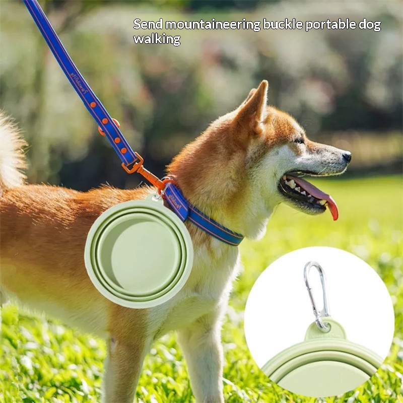 シリコン製犬用フード・水飲みボウル、折りたたみ式2in1ペッ - Water Bag Collapsible のレビューと価格