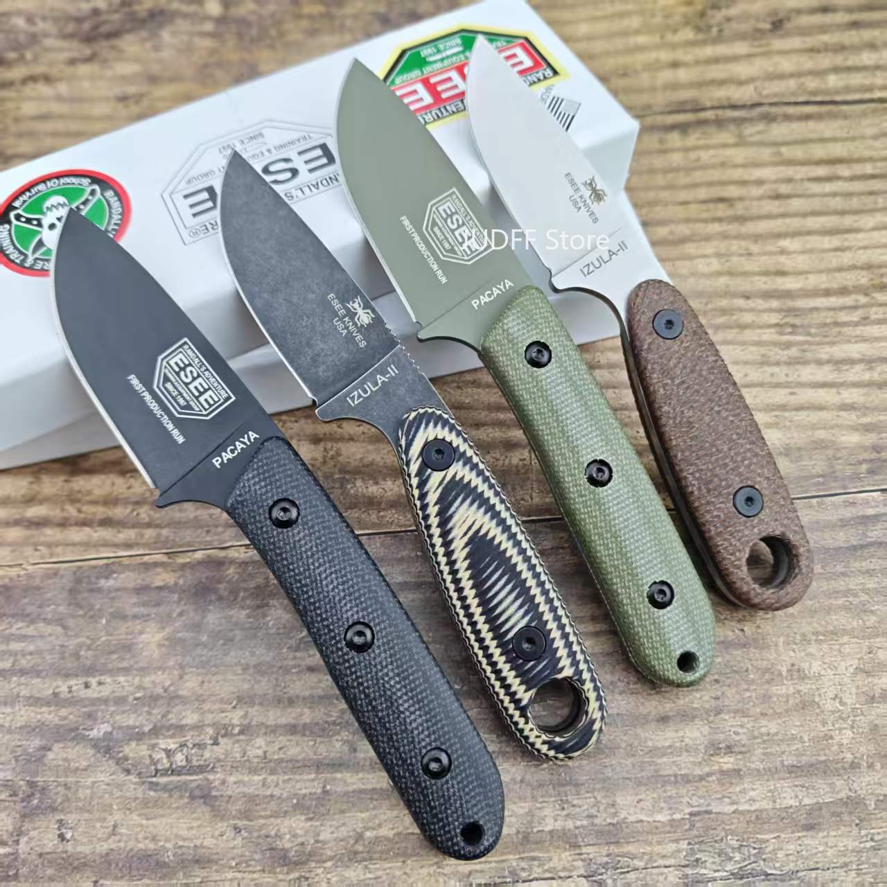 ESEE IZULA/PACAYA 屋外用固定ナイフ ピクニ - Bushcraft Knife Fixed のレビューと価格