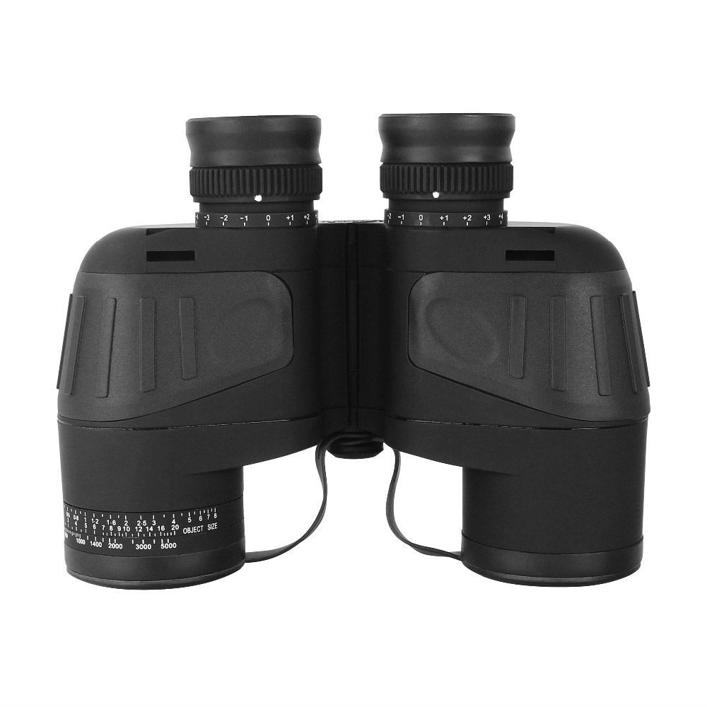 双眼鏡 10x50 7x50 マリン望遠鏡 生活防水 距離計 - Compass Lensatic のレビューと価格