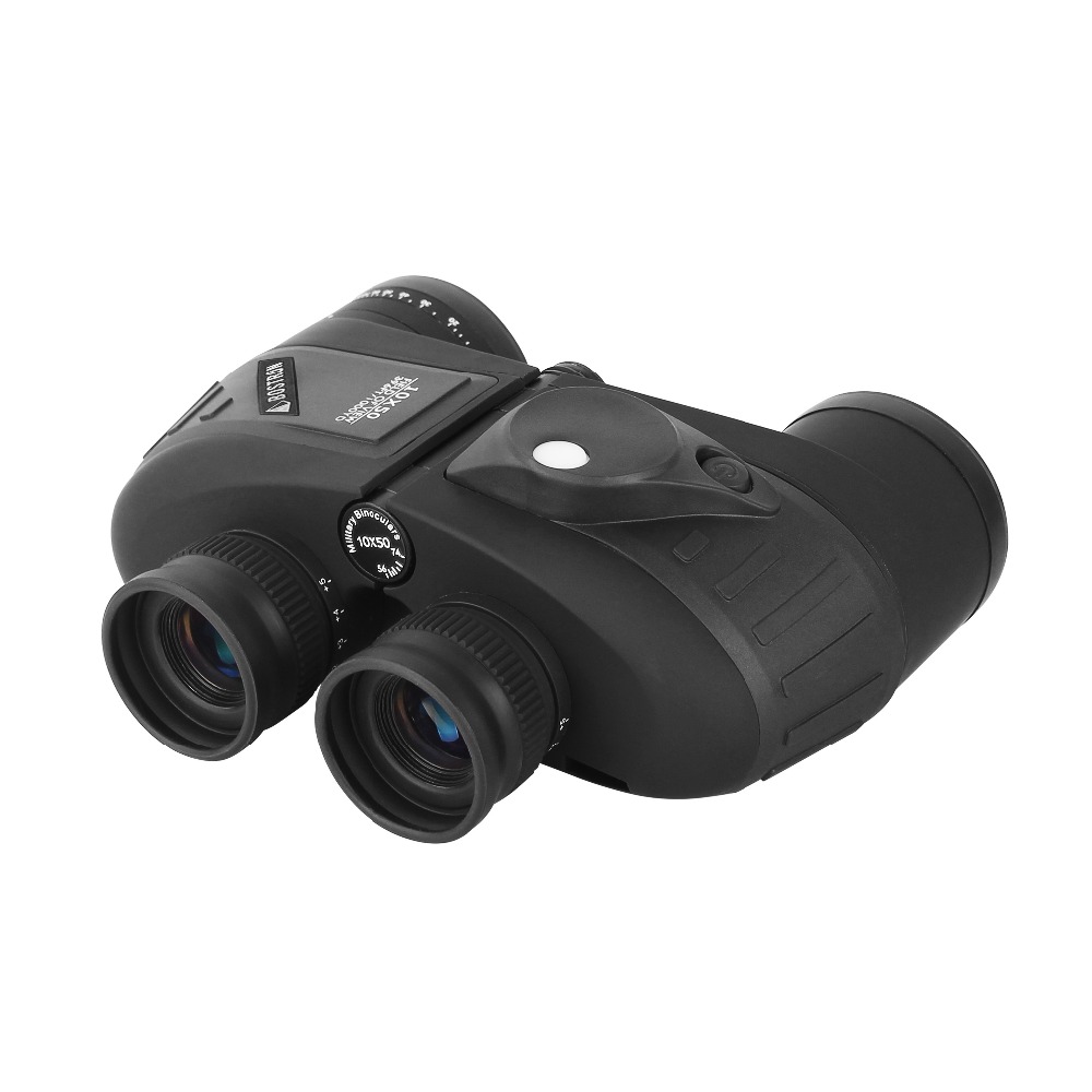 双眼鏡 10x50 7x50 マリン望遠鏡 生活防水 距離計 - Compass Lensatic のレビューと価格