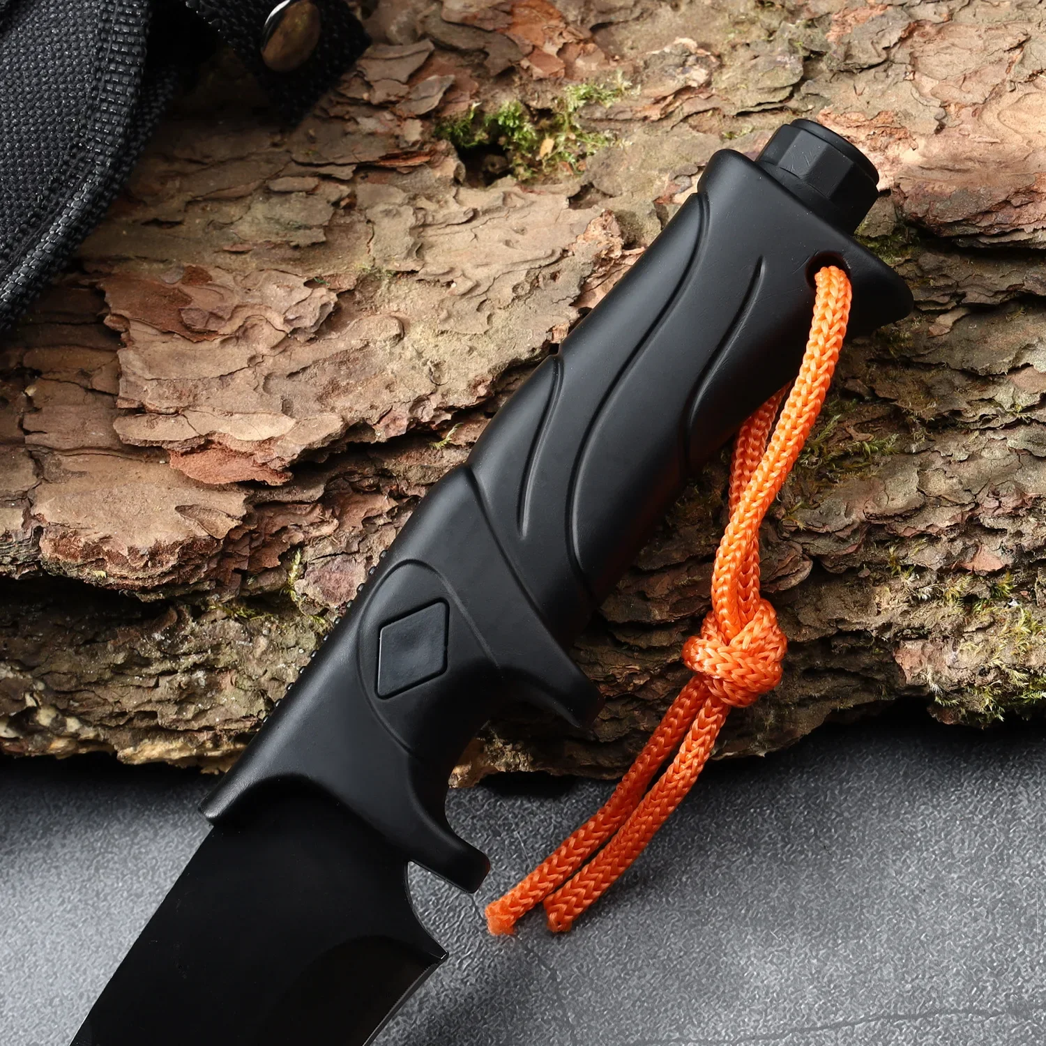 屋外用高硬度ストレートナイフ、固定刃EDC便利ジャケット、多 - Bushcraft Knife Fixed のレビューと価格